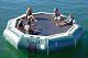 Island Hopper 17' Bounce N Splash Green Water Bouncer Only New