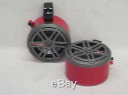 JL Audio RED Mini. Wakeboard Tower Boat Roll Cage Speakers. UTV CAN AM RZR Jeep