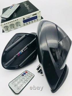 Jetski Speaker Kit Stereo Bluetooth System Universal Rx Rxp Gti Seadoo
