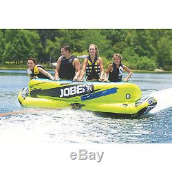 Jobe Sonar Chariot Tube 4 Person Lounge Couch Inflatable Towable Boat 230415001