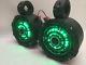 Kicker Fl Blk Green Led's Wakeboard Tower Boat Cage Speakers Utv/atv Rzr Can Am