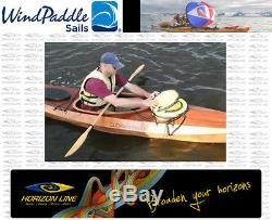 Kayak Sails Scout Wind Paddle Instant Sail Kit Easy Kayak Sailing