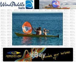 Kayak Sails Scout Wind Paddle Instant Sail Kit Easy Kayak Sailing