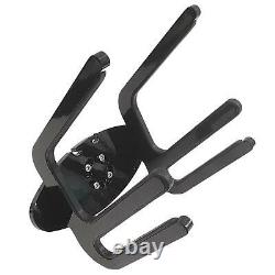 Large Black Icon Kneeboard and Wakeboarding Dual Rack / Stand / Holder for Boats
