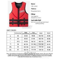 Life Jacket Adults Vest Surf Motorboats Ski Kayak Vest Wakeboard Raft RescueBoat