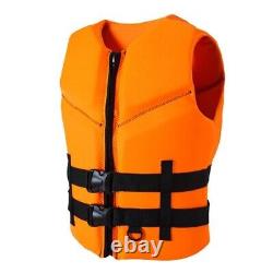 Life Jacket for Adult SuperBuoyancy Neoprene LifeVest Surf Raft Kayak WaterSport