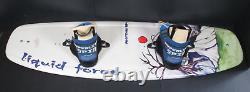 Liquid Force Rhythm 134 Wakeboard 134.6 x 42.1 with Hyperlite Spin Boots Binding