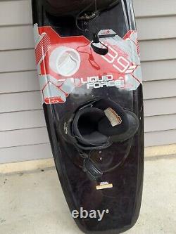 Liquid Force Wakeboard 139 And Close Toe Boots Size 10 1/2, 11, Also Binding