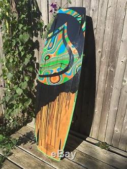 Liquid Force Wakeboard Bob 137cm With Parks Bonifay Ronix Wakeboard Boots Size Lg