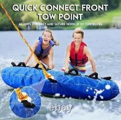 MaxKare Towable Tubes for Boating 1-3 Person Inflatable Boat Tube 70 inches