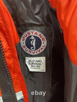 Mustang Survival Exposure Suit Atlantic class MS195 Military Issued medium