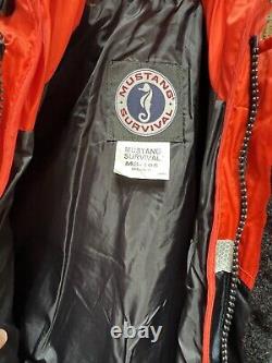 Mustang Survival Exposure Suit Atlantic class MS195 Military Issued small petite