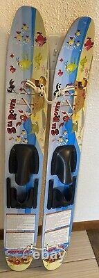 NASH SPORTS SEA ROVER 48 inch Trainer Kids Youth Wood Water Skis