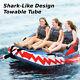 Newest Towable Tube 3 Person Pull Behind Boat Inflatable Ski Lake River Boating