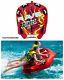 New 2 Person Towable Tube Inflatable Float Water Sport Boat Raft Tubing Ski Gift
