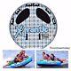 New 3 Person Towable Inflatable Tube Float Water Sport Boat Raft Tubing Ski Gift
