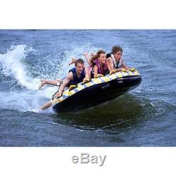 NEW 4 Person Towable Inflatable Tube Float Water Sport Boat Raft Tubing Ski