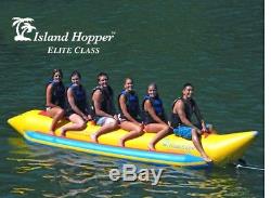 NEW Island Hopper PVC-6-INLINE Banana Boat 19' Elite 6 Passenger Water Sled