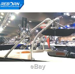 NEW! Reborn Swept Forward Wakeboard Tower With Navigation Light