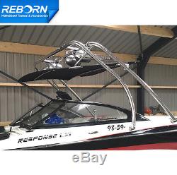 NEW! Reborn Swept Forward Wakeboard Tower With Navigation Light
