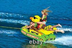 NEW WOW Watersports Sports 18-1140 Big Ducky Towable 3 Person Inflatable Tow