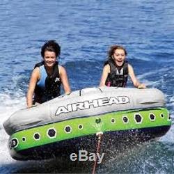 New Airhead 2 Rider Hexsanity Towable Boat Tube Air Ahhx2