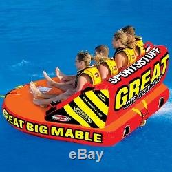 New Great Big Mable 4 Person Towable Raft Ski water Tube new in box