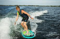New! JOBE STIMMEL 1 PERSON TOWABLE MULTI KNEE WAKE SURF BOARD