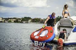 New Jobe Double Trouble 2 Person Inflatable Towable Jetski Boat Ringo Disc Donut