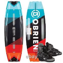 New O'Brien System 135cm Wakeboard with 8-11 Clutch Bindings 2220196