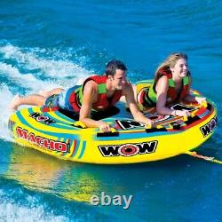 New WOW Macho Combo 2 Towable Tube 16-1010