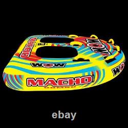 New WOW Macho Combo 2 Towable Tube 16-1010