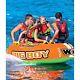New Wow 4 Person Big Boy Pro Am Inflatable Tow Lake Boat Tube Towable Water Raft