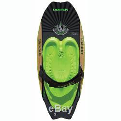 OBrien 51 Inch Sozo Pro Series Inflatable Towable Water Lake Kneeboard, Green