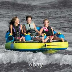 OBrien Inflatable 3 Person Rider Towable Boat Water Tube Raft (For Parts)