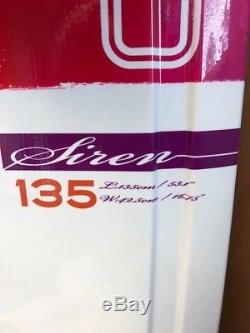 O'BRIEN SIREN WOMEN'S WAKEBOARD 135 WithNOVA BINDINGS SZ 6.5-9.5