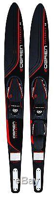 O'Brien Celebrity Combo Water Skis With X-7 Adjustable Bindings 2017 68in Red