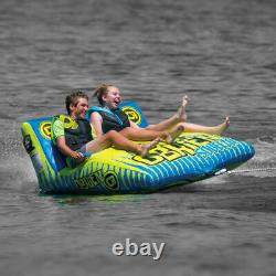 O'Brien Squeeze 2 Two Person Inflatable Towable Water Tube Boat Raft