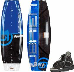 O'Brien System Wakeboard with Clutch Bindings Mens Sz 140cm/(8-11)