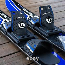 O'Brien Watersports 2191120 Adult 68 inches Celebrity Water skis, Blue and Black
