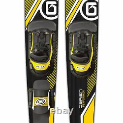 O'Brien Watersports Adult 68 inches Performer Combo Water skis, Yellow and Black