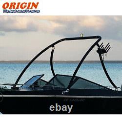 Origin Advancer Boat Wakeboard Tower 2.25 Tube Glossy Black defect