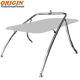 Origin Advancer Wakeboard Tower With Flat Tower Bimini Cardet Grey Canopy Pkg