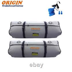 Origin Boat Wakeboard Tower Ballast bag Fat Sac 350 lbs in pair plus water pump