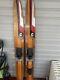 Pair Of Dick Pope Jr. Cypress Gardens Water Skis Vintage Wooden Skis