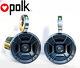 Pair Polished Aluminum Wakeboard Tower Speaker Polk Db652 300w Marine Speaker
