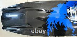 Pre-owned Hyperlite Parks 143 Wakeboard with Binding Fixtures, 1.3 A-Wing Fins