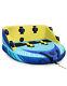 Premium 3 Person Towable Tube Inflatable Sitting Triple Rider Water Boat New