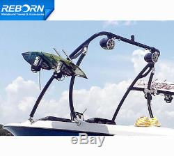 Promotion Reborn Elevate Wakeboard Tower Glossy Black