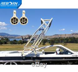 Promotion! Reborn Launch Tower With Pair of Rotatable OEM Wakeboard Tower Speaker